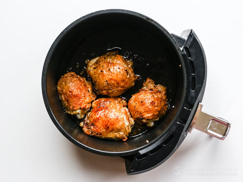 Crispy Air Fryer Garlic Chicken