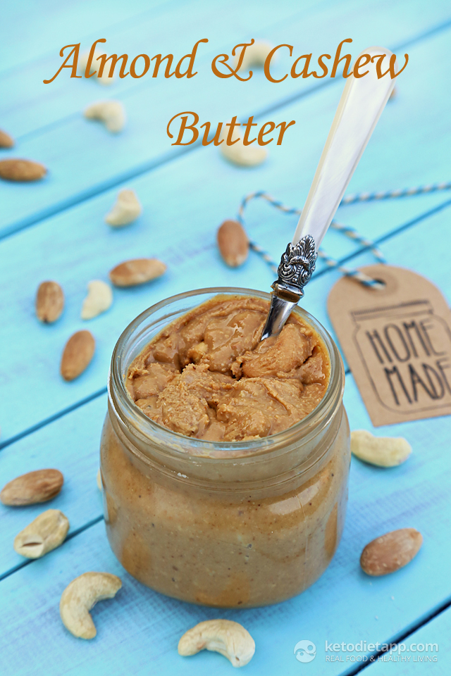 Homemade Almond & Cashew Butter