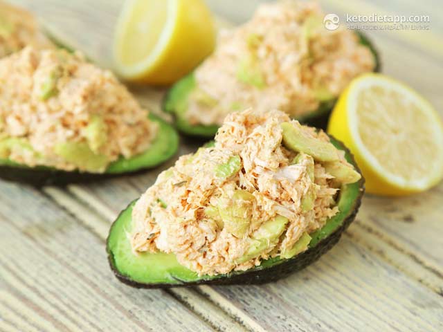 Cajun Chicken Stuffed Avocado