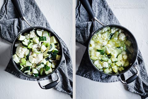 The Creamiest Low-Carb Vegetable Soup