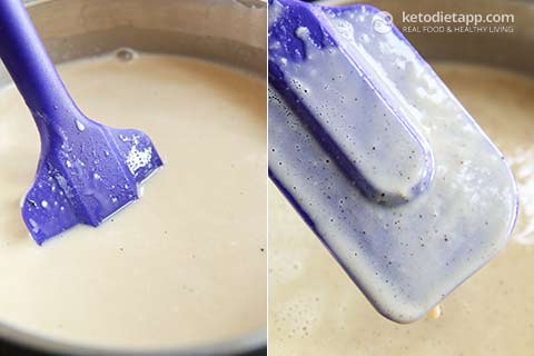 Keto Eggnog Ice-Cream