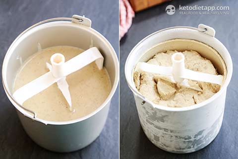 Keto Eggnog Ice-Cream