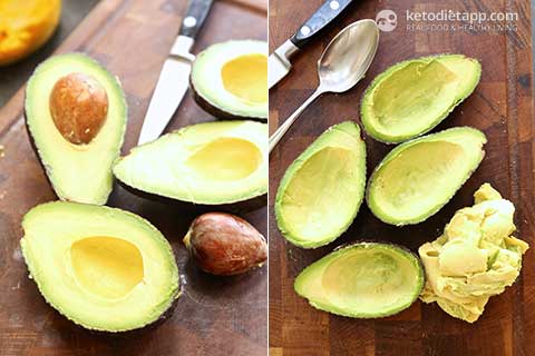 Creamy Egg Stuffed Avocado