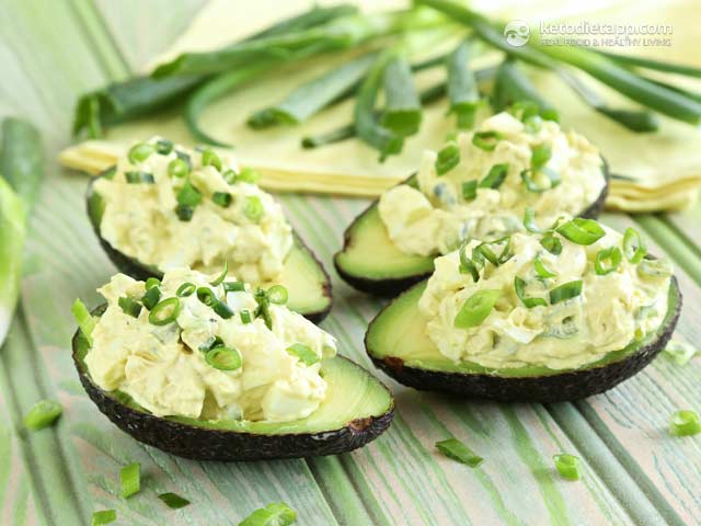 Creamy Egg Stuffed Avocado