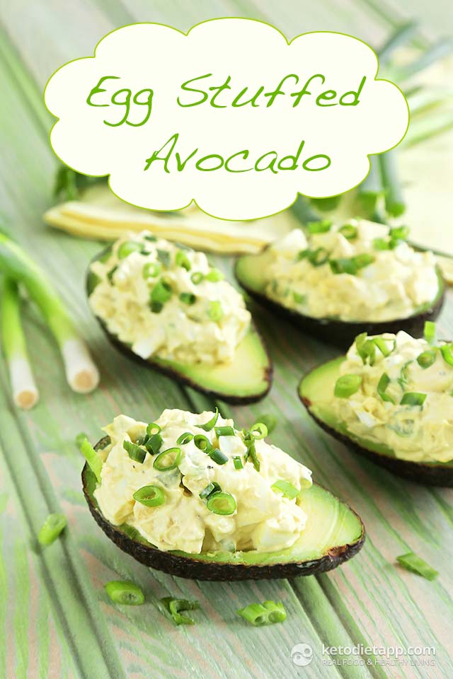 Creamy Egg Stuffed Avocado