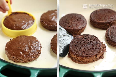 Fluffy Low-Carb Chocolate Pancakes