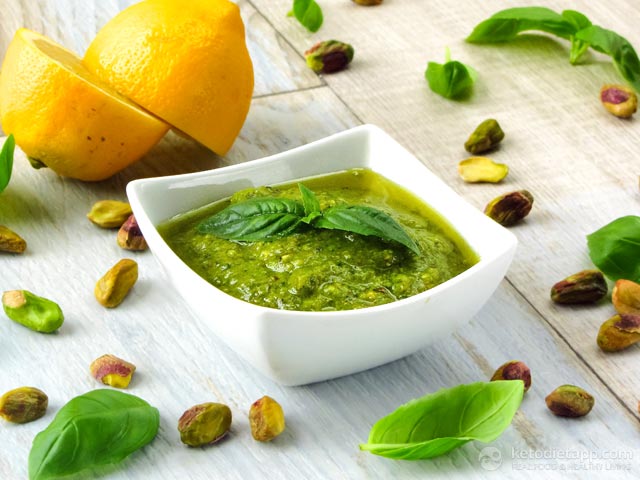 Avocado Pistachio Pesto