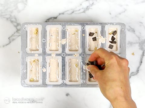 Low-Carb Cookie Dough Popsicles