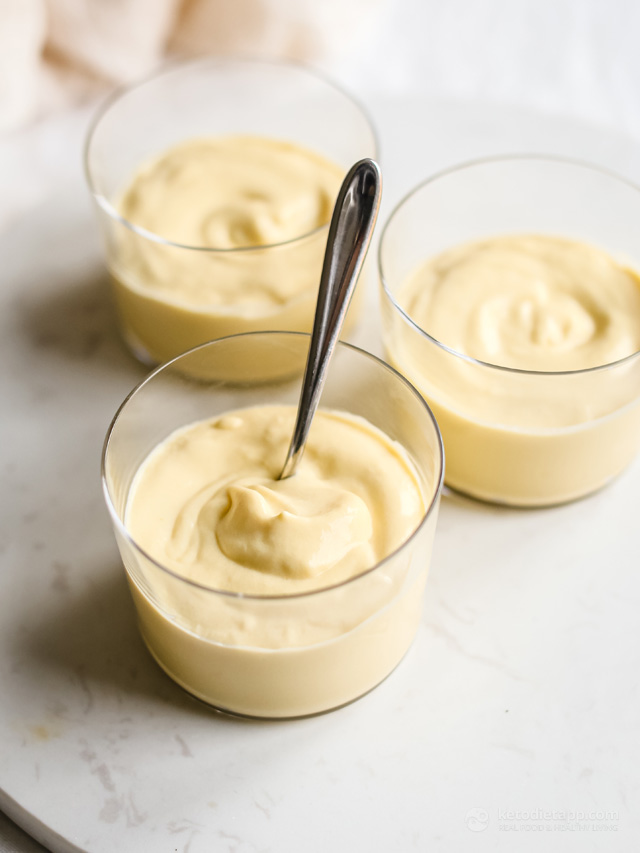 Keto Vanilla Custard