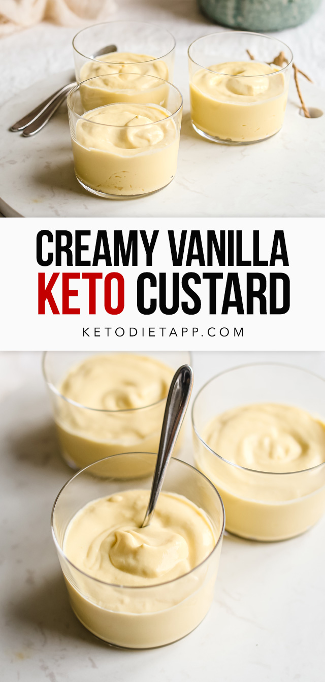 Keto Vanilla Custard