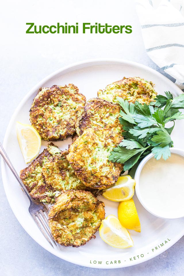 Low-Carb Zucchini Fritters