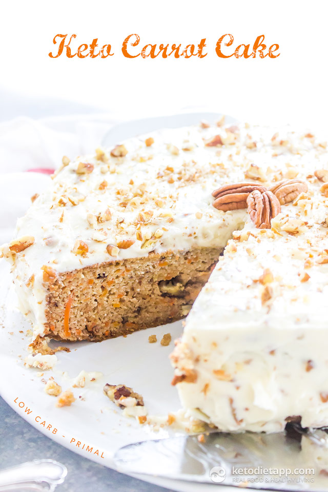 Low-Carb Carrot Cake