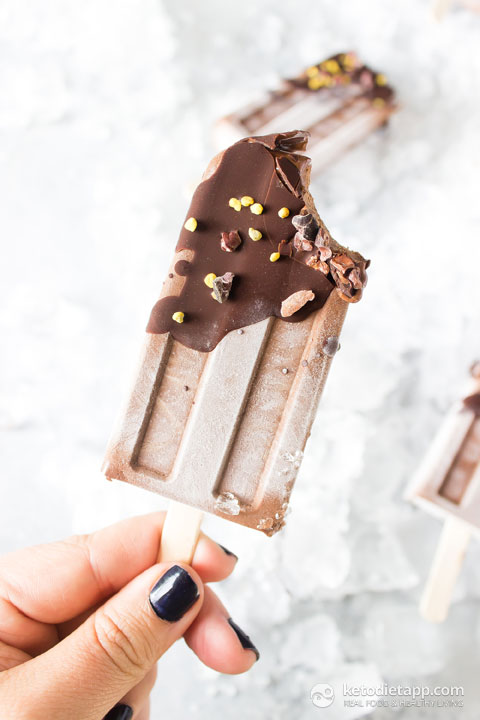 Superfood Keto Fudgesicles