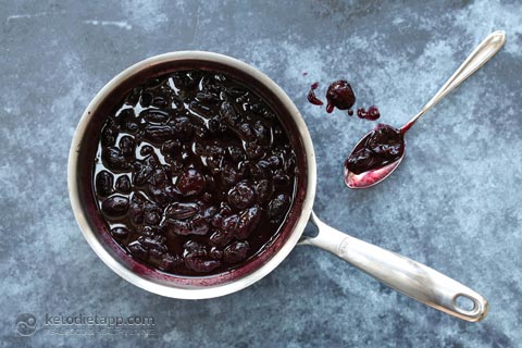 Low-Carb Black Forest Chocolate Cake