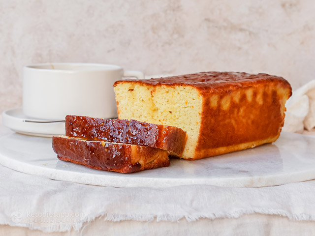 Low-Carb Orange Drizzle Cake