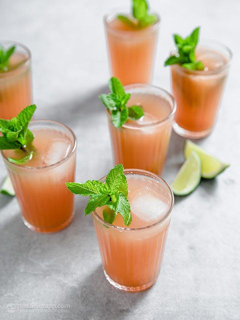 Low-Carb Watermelon & Lime Coolers