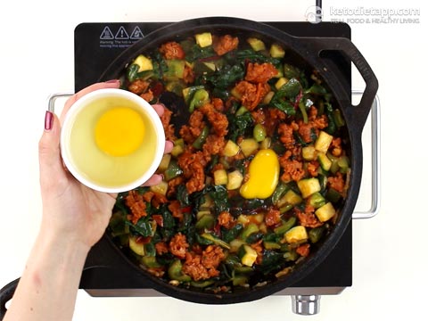 Keto Mexican Breakfast Skillet