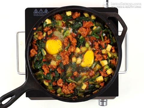 Keto Mexican Breakfast Skillet