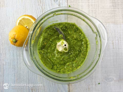 Avocado Pistachio Pesto