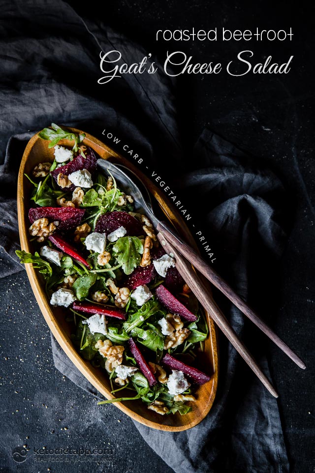 Roasted Beetroot & Goat's Cheese Salad